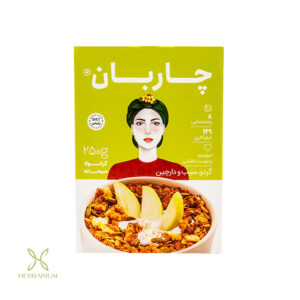 موسلی گردو، سیب و دارچین باکسی چاربان