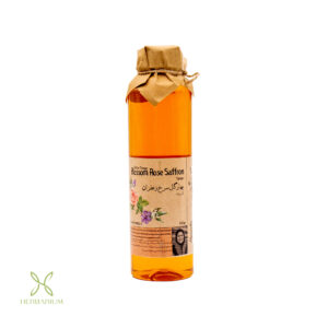 شربت بهار گل سرخ زعفران همنشین