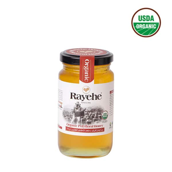 عسل-ارگانیک-چند-گیاه-جدید-رایحه-250-گرمی
