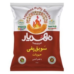 سویق پفی حبوبات (آتشین) مهدیار