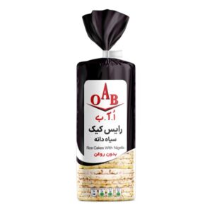 رایس کیک سیاه دانه اُ.آ.ب