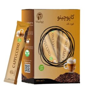 کاپوچینو قهوه گلد 10 ساشه ای پپتینا