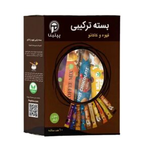 قهوه و کاکائو بسته ترکیبی 10 ساشه ای پپتینا