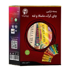 چای کرک، ماسالا و لته بسته ترکیبی 10 ساشه ای پپتینا